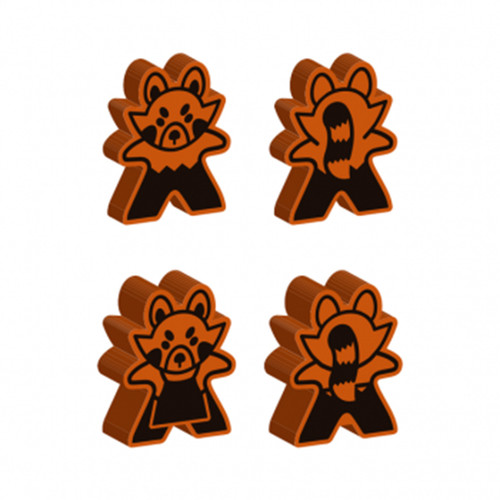 Seize the Bean: Cubee Meeples (OG) (8-Pack)