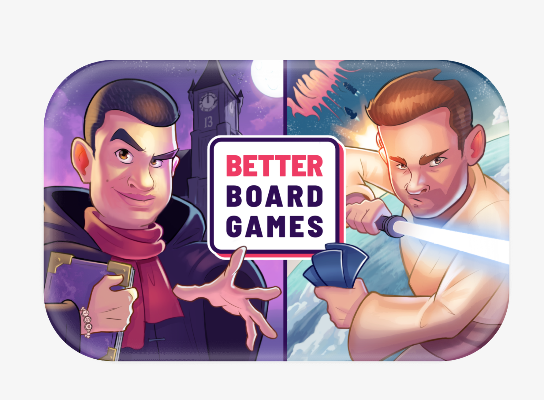 Fan Button - Better Board Games (2024)