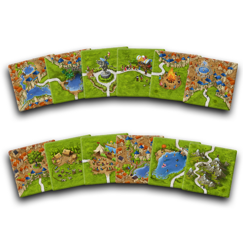 Carcassonne 3.0 - 4 Jahreszeiten: Sommer/Summer (Mini- Erweiterung)