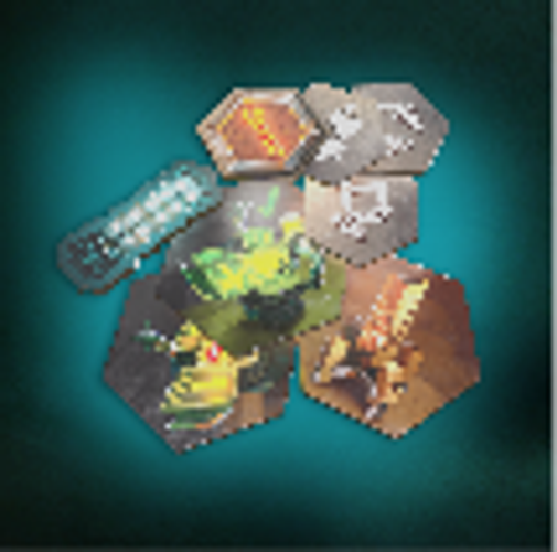 Acrylic Tokens für Rivals - Deep Rock Galactic (EN)