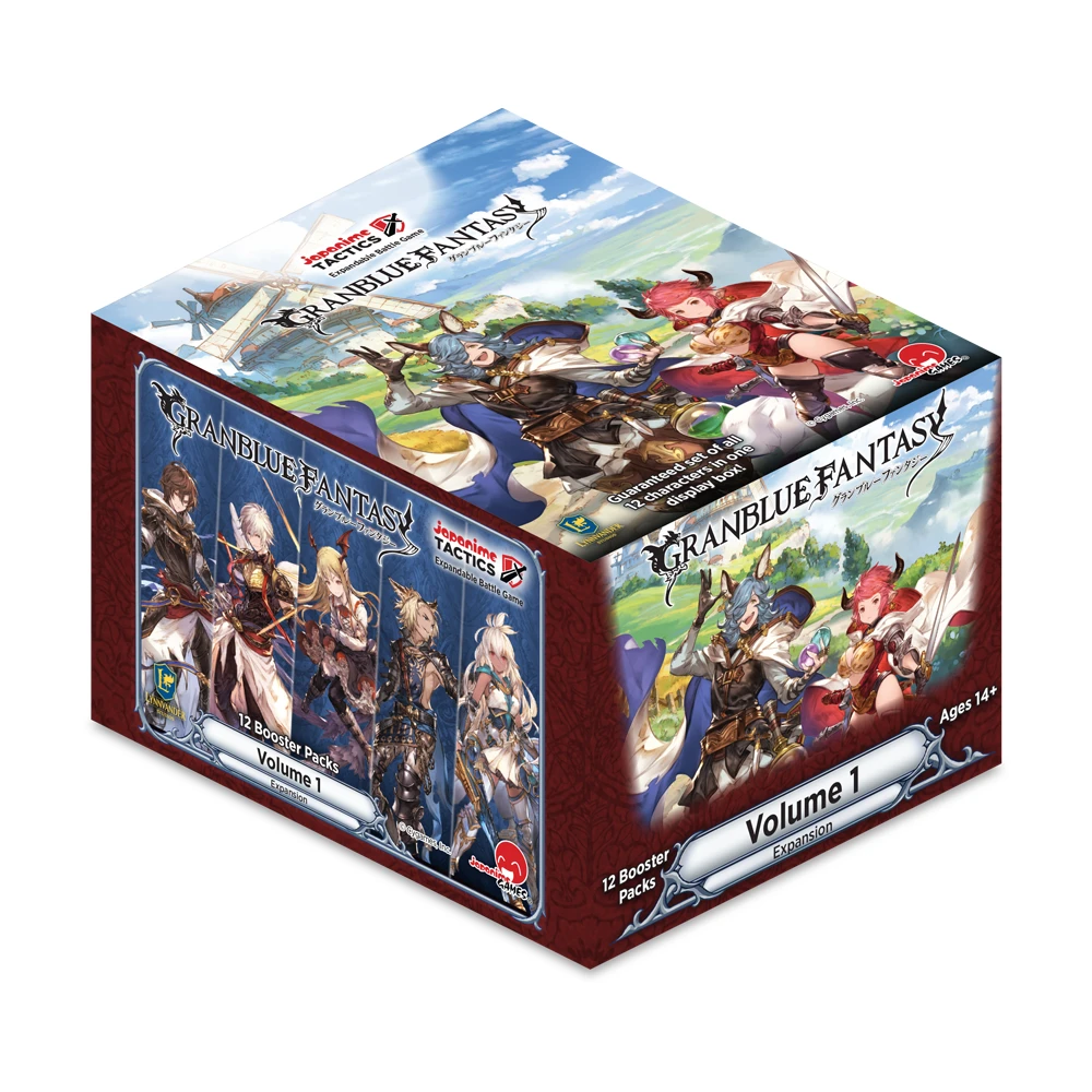 Booster Display - Japanime Tactics Granblue Fantasy - Volume 1