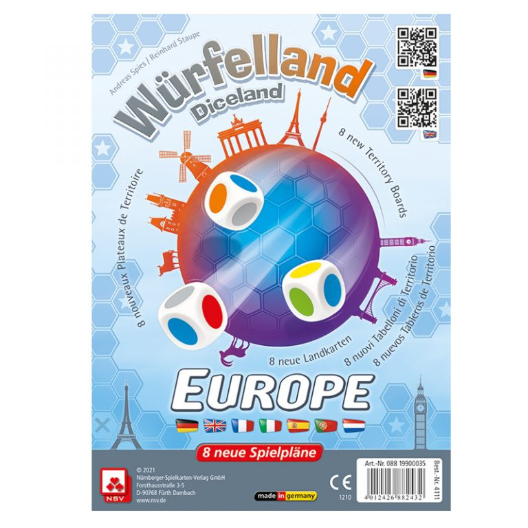 Würfelland - Europa (Erweiterung)