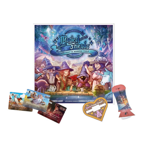 Bundle: Magical Friends - And how to summon them (Grundspiel + Pracht Paket + Acryl Upgrade Box)