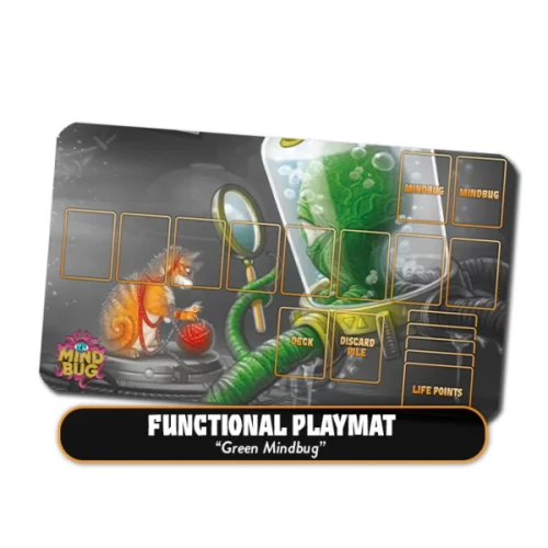 Mindbug Functional Playmat - Green