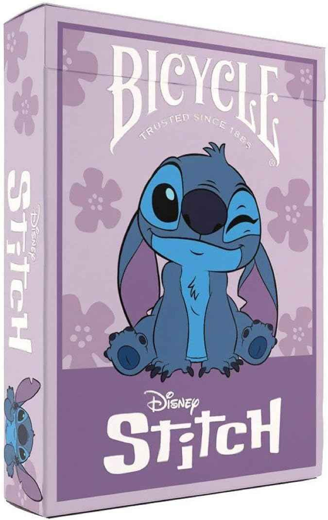 Bicycle®-Spielkarten Disney Stitch Purple
