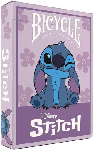 Bicycle®-Spielkarten Disney Stitch Purple