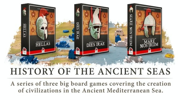 Kickstarter Version - History of the Ancient Seas (DE) (Bundle- Alle 3 Grundspiele) (Early Bird) (HOTAS)