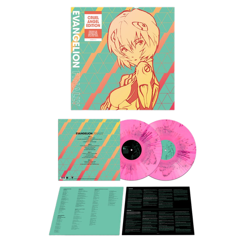 Evangelion Finally (Pink Splatter Vinyl)