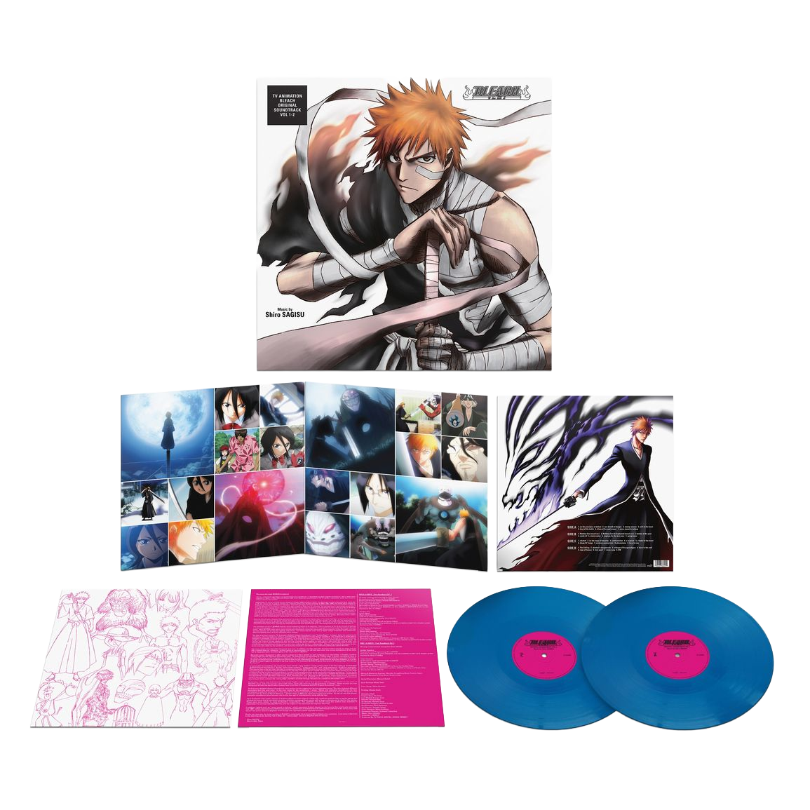 BLEACH Original Soundtrack (Translucent Blue Vinyl)