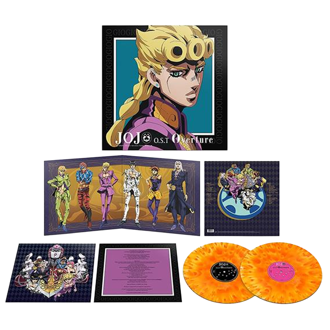 JoJo's Bizarre Adventure: Golden Wind (Yellow Orange Vinyl)