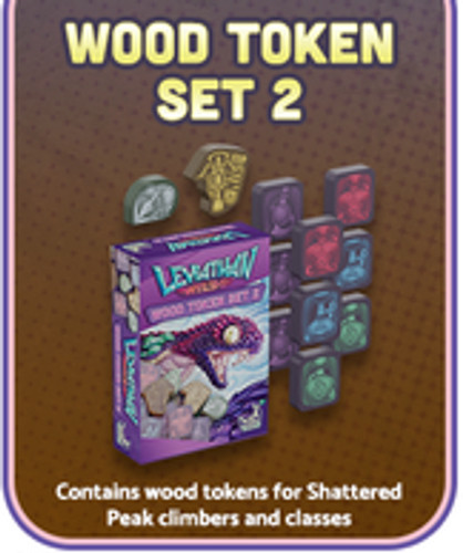 Wood Token Pack 2  für Leviathan Wilds