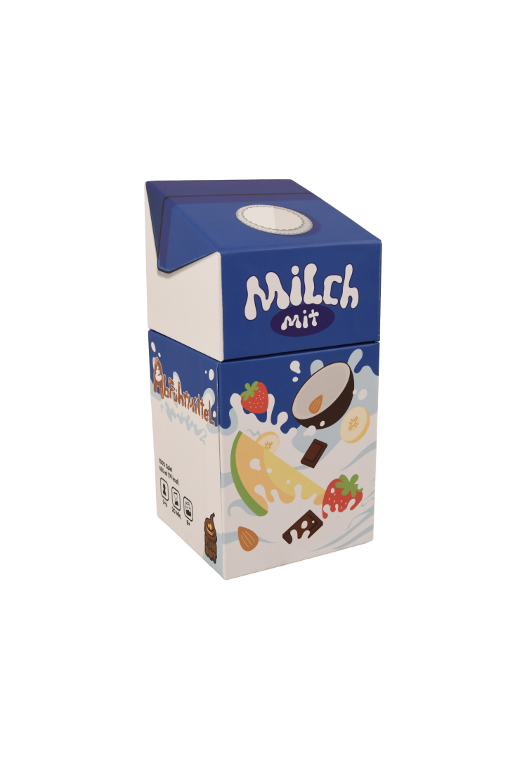 Milch mit Abführmittel