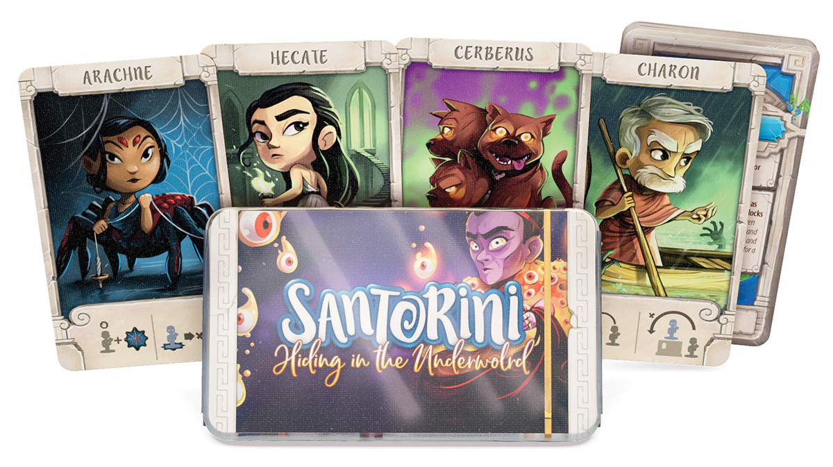 Hiding in the Underworld - Santorini: 2nd Edition (EN) (Mini-Erweiterung)