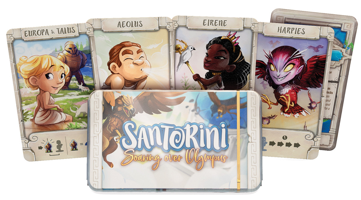 Soaring over Mount Olympus God Pack - Santorini: 2nd Edition (EN) (Mini-Erweiterung)