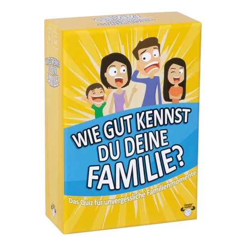 Wie gut kennst du deine Familie?