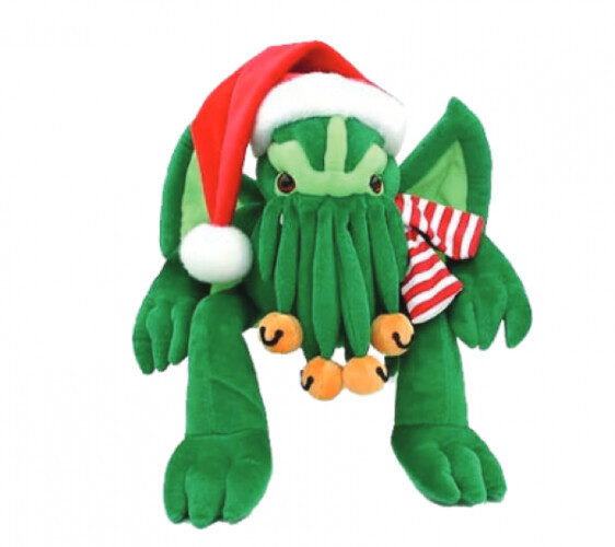 Cthulhu Plush Santa (Large)