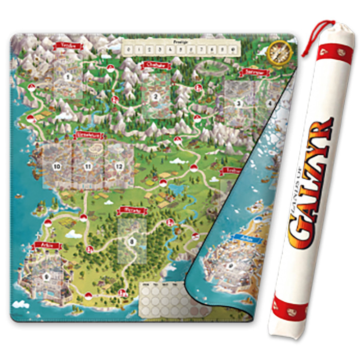 Lands of Galzyr Accessories: Playmat and Bag