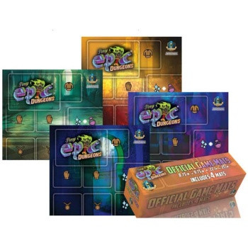 Tiny Epic Dungeons: 4 Pack Player Game Mats - Retail Packed (EN)