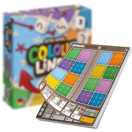 Ersatzblock - Colour Lines (DE)