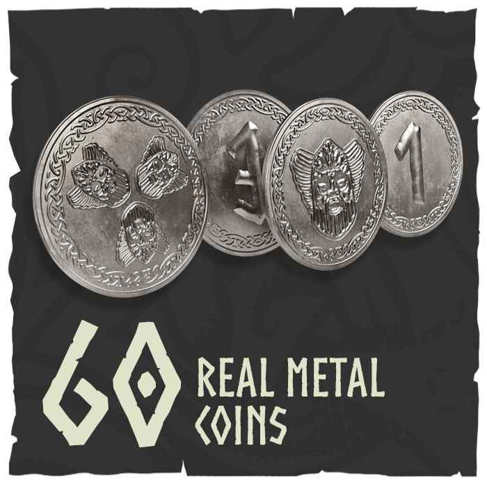 Metal Coins  - Norsemen