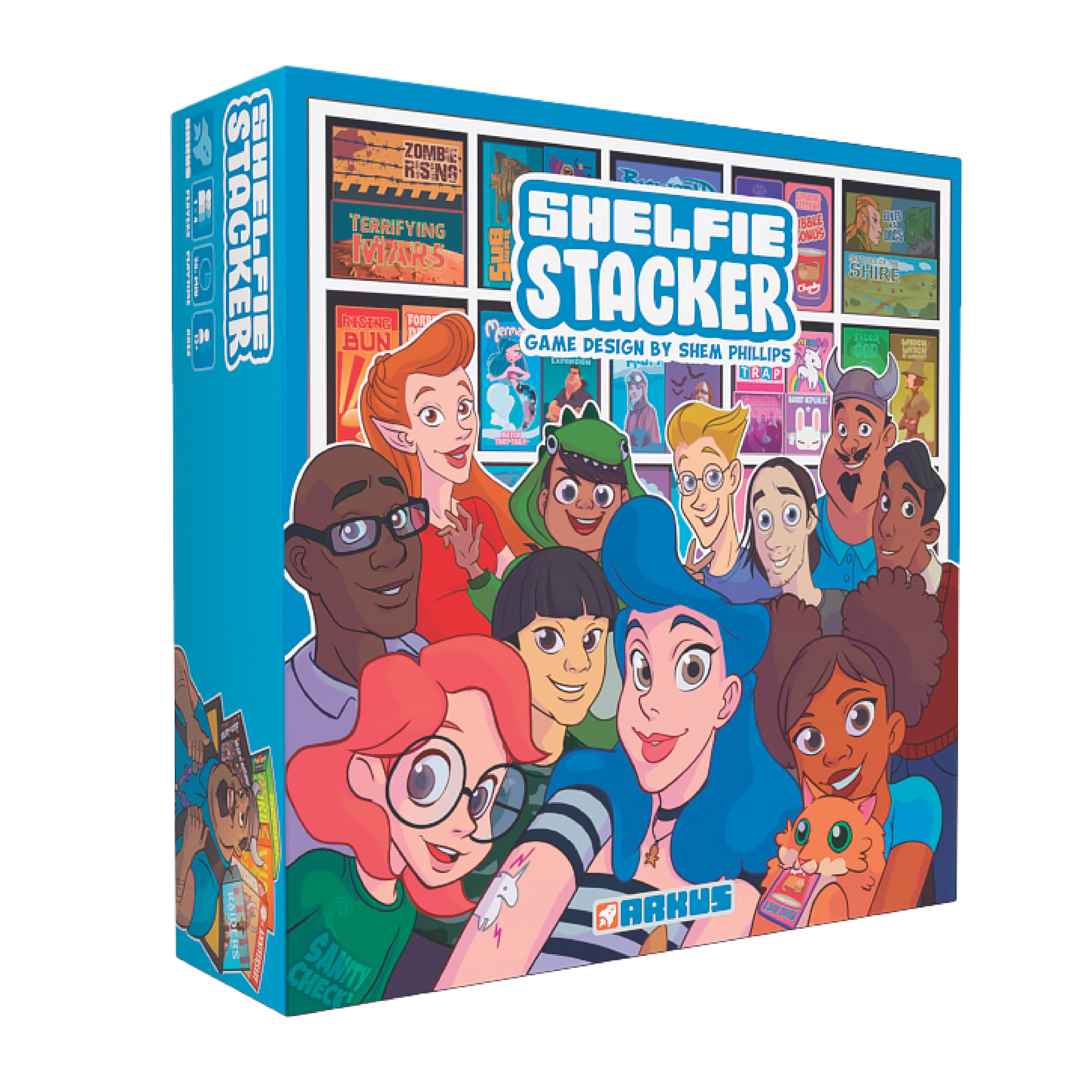 Shelfie Stacker inkl. Deluxe Deliveries [Kickstarter] (EN)