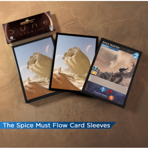 Dune: Imperium Premium Card Sleeves - The Spice Must Flow (75 Sleeves)