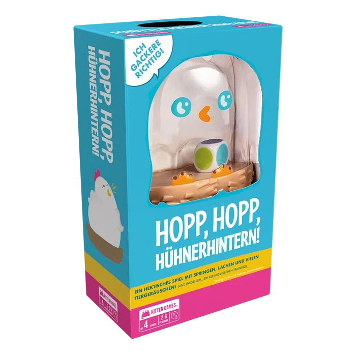 Hopp, hopp, Hühnerhintern