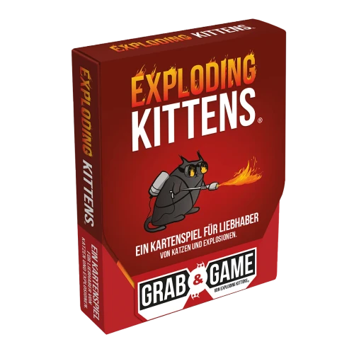 Exploding Kittens- Grab & Game (DE)