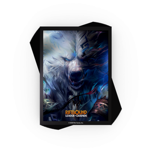 Origins Volibear Art Sleeves (100 Sleeves) - Riftbound: League of Legends TCG