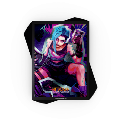 Origins Jinx Art Sleeves (100 Sleeves) - Riftbound: League of Legends TCG