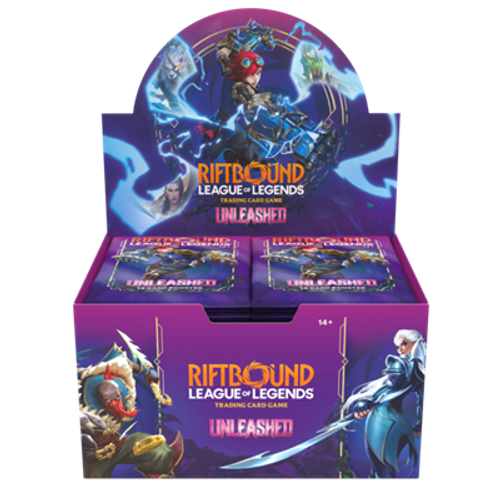Unleashed Booster Display (24 packs) - Riftbound: League of Legends TCG - Set Three