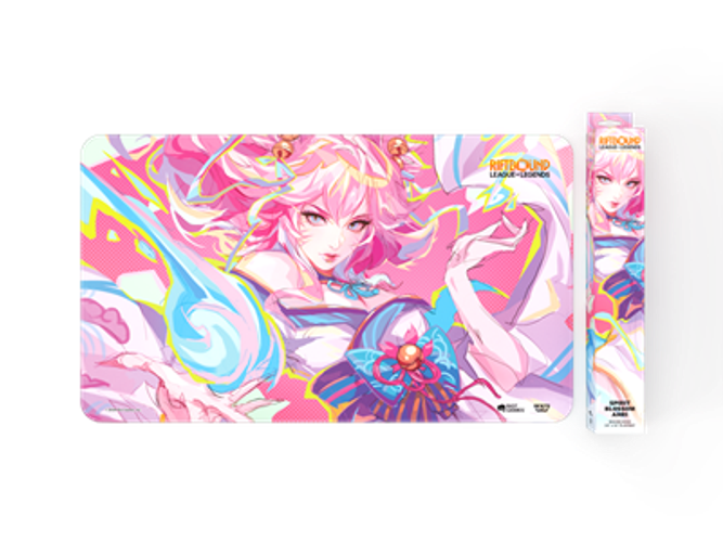 Spiritforged - Spirit Blossom Ahri Playmat - Riftbound: League of Legends TCG