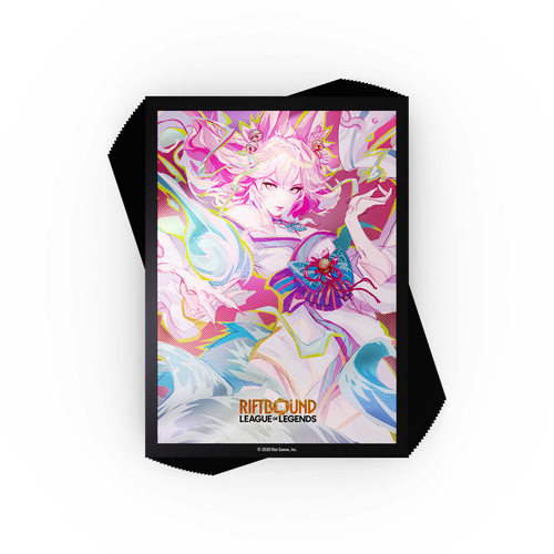 Spiritforged - Spirit Blossom Ahri Sleeves- Riftbound: League of Legends TCG