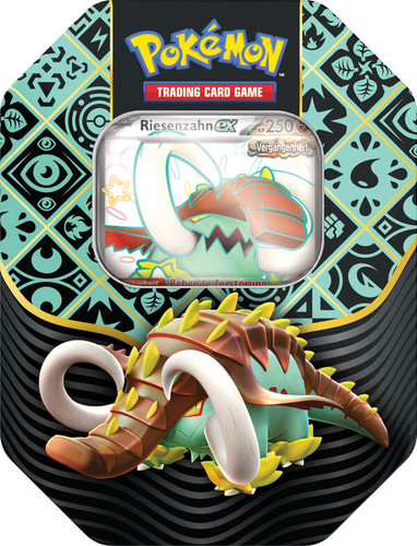 Schillerndes Riesenzahn - Tin-Box Karmesin & Purpur - Paldeas Schicksale - Pokémon (DE)