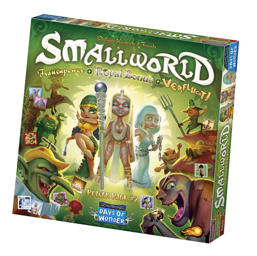 Small World: Frauenpower - Royal Bonus - Verflucht! (Power Pack 2)