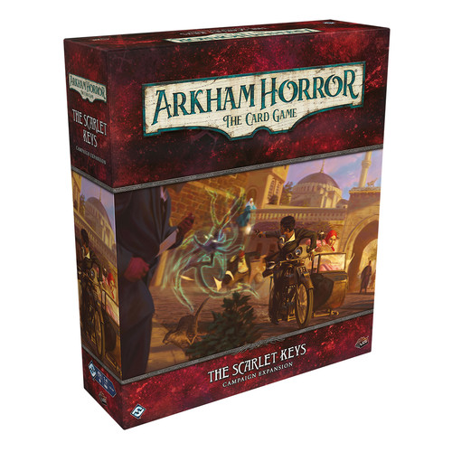 Arkham Horror - Das Kartenspiel: DIE SCHARLACHROTEN SCHLÜSSEL (Kampagnen-Erweiterung)