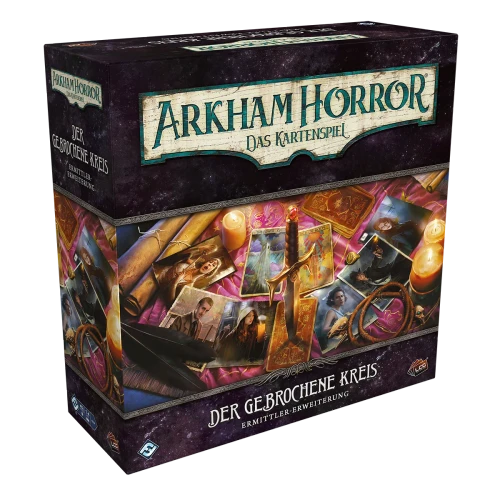 Der gebrochene Kreis (Ermittler-Erweiterung) - Arkham Horror - Das Kartenspiel
