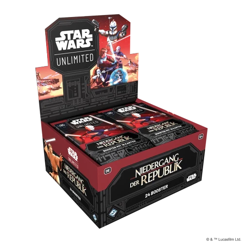 Star Wars: Unlimited – Niedergang der Republik  (Booster-Display) (DE)