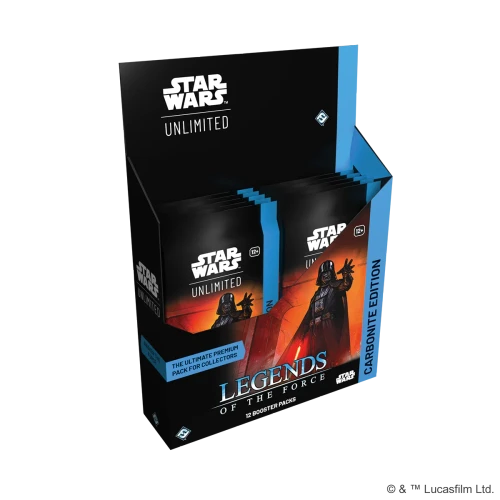 Star Wars: Unlimited – Legends of the Force (Carbonite-Booster-Display) (EN)