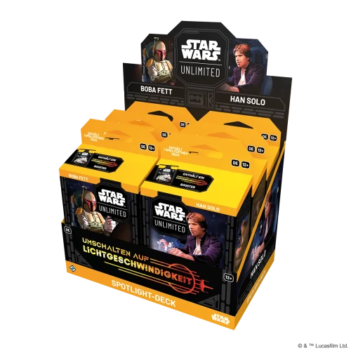 Spotlight Deck: Boba Fett - Star Wars: Unlimited – Umschalten auf Lichtgeschwindigkeit (DE)