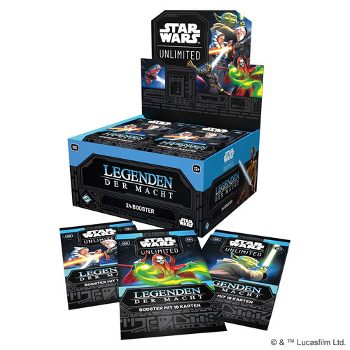 Booster Pack - Einzelpack - Star Wars: Unlimited – Legenden der Macht (Einzelboosterpack) (DE)