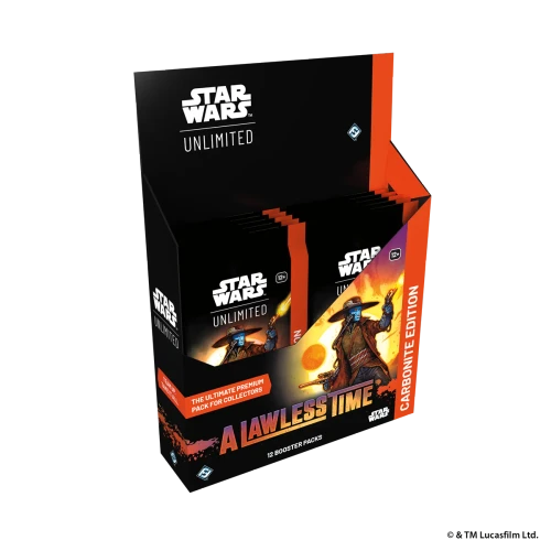 Star Wars: Unlimited – A lawless Time (Carbonite-Booster-Display) (EN)