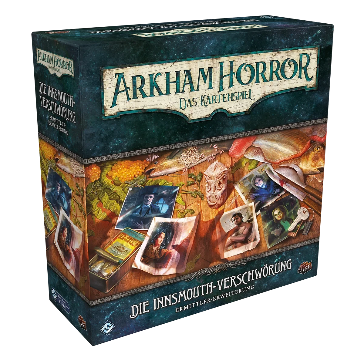 Die Innsmouth-Verschwörung (Ermittler-Erweiterung) - Arkham Horror - Das Kartenspiel