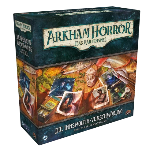Die Innsmouth-Verschwörung (Ermittler-Erweiterung) - Arkham Horror - Das Kartenspiel