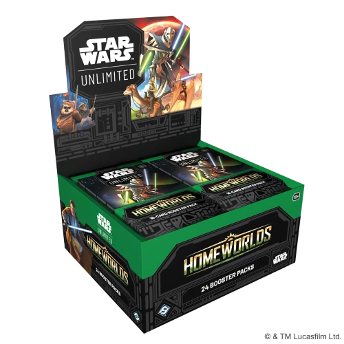 Star Wars: Unlimited – Homeworlds (Booster-Display) (EN)