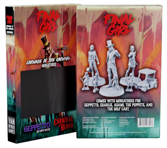 Miniatures - Final Girl: Carnage at the Carnival