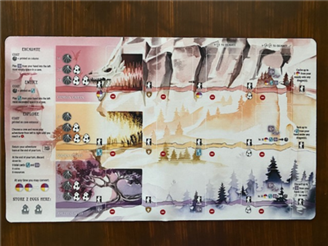 Schwingenschlag / Wyrmspan - Playmat (EN)