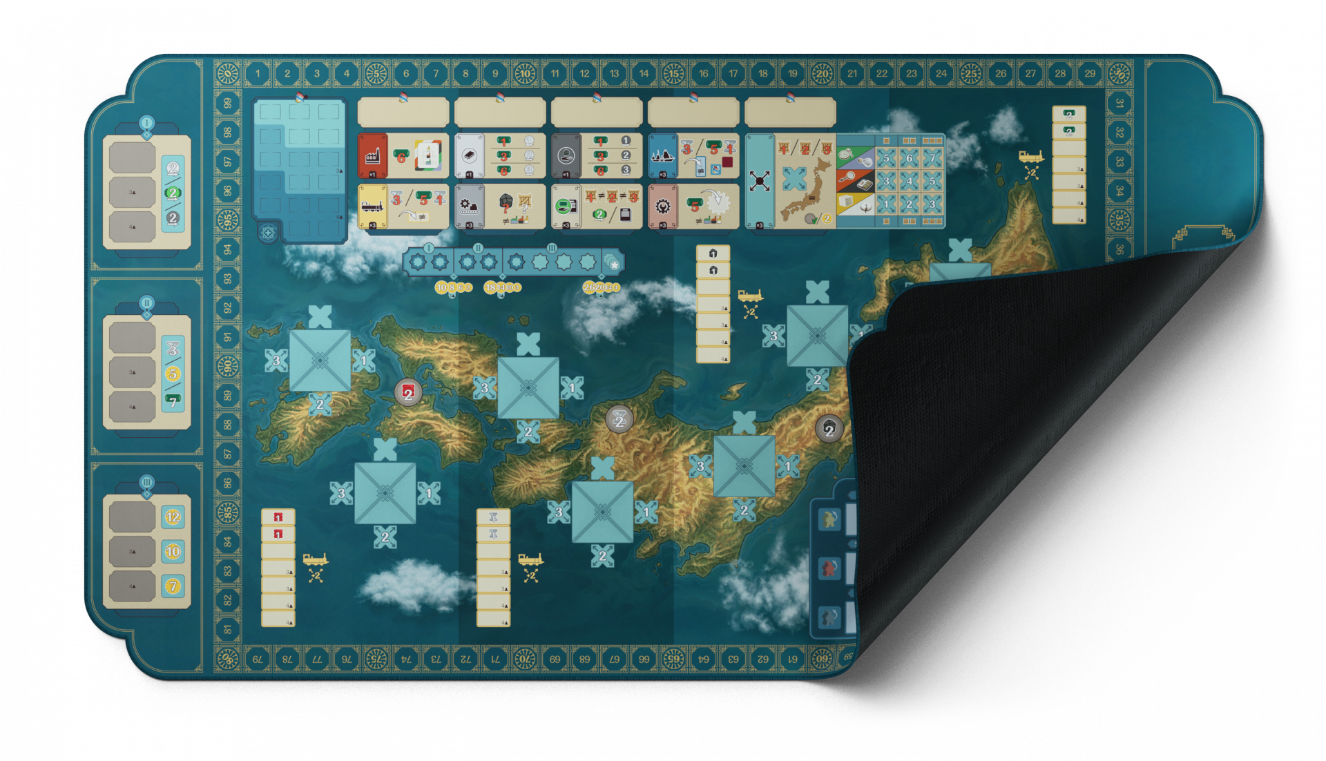 Neopren-Spielmatte für Nippon: Zaibatsu