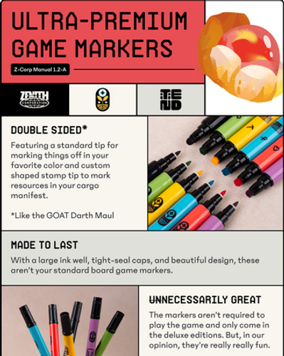 Tend (EN) - Ultra Premium Game Marker Pack