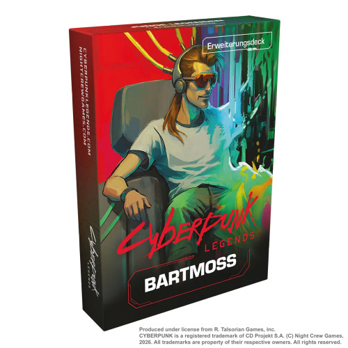 Bartmoss - Cyberpunk Legends: Into the Night (DE) (Erweiterungsdeck)